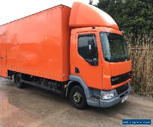 DAF LF45.150 21FT GRP BOX BODY TAIL LIFT MOBILE SELF STORAGE INSULATED ROOF SLD