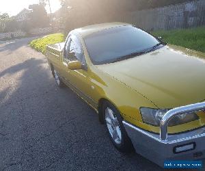 2003 Ford Falcon BA XLS Gold Automatic 4sp Utility