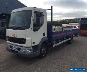 2004 54 Daf 7.5 ton extra long dropside flatbed suit scaffolding or re body 