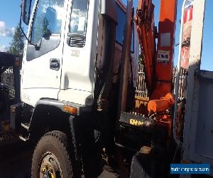 Tipper, crane truck