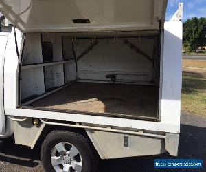 nissan navara x cab with full tradesman body inclosed