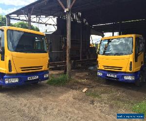 IVECO 7.5 TON 56 PLATE CHASSIS CAB 170 HORSEPOWER EXPORT DELIVERY  