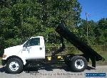 2004 Ford F750 DUMP JUST 59k MILES ONE OWNER CAT C7 TURBO DIESEL BIG ALLISON AUTO for Sale