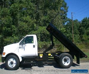 2004 Ford F750 DUMP JUST 59k MILES ONE OWNER CAT C7 TURBO DIESEL BIG ALLISON AUTO