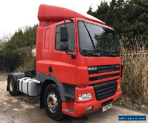 DAF CF85.430 BHP 4X2 TRACTOR UNIT ARTIC SLEEPER CAB IDEAL ROAD SHUNTER EXPORT