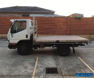 Mitsubishi Canter 1998 FE537 Flat Top Truck - 4.2L - ALLOY TRAY - 31st MAY REGO