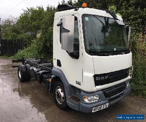 2008 DAF LF45.160 CHASSIS EURO-5 IDEAL TIPPER HORSEBOX LIVESTOCK RECOVERY TRUCK 