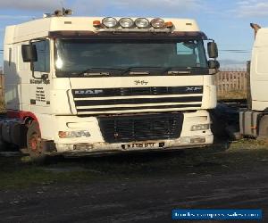 daf xf95 tractor unit