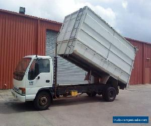 2002 ISUZU NQR450 TIPPER / CHIPPER TRUCK