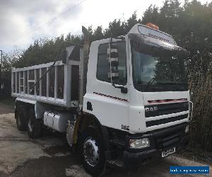 DAF CF75-310 TIPPER EDBRO RAM 6X4 DOUBLE DRIVE 16 SPD ZF DELIVERY OR SHIPPING 