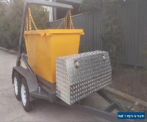 2000kg Skip Bin Loader Trailer for Sale