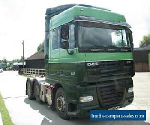 2008 DAF XF Series FTG 105.460 Space  Cab with Tipping Hydrolics