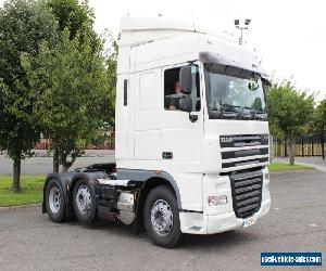 2010 Daf 105 XF 410 6x2 T-Unit, Space Cab, Mid Lift Axle, Chassis Infills