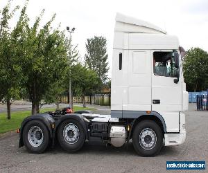 2010 Daf 105 XF 410 6x2 T-Unit, Space Cab, Mid Lift Axle, Chassis Infills