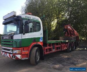 Scania 114 380 with hiab crane 6X4 double drive ideal export 