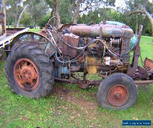  Fordson Major E27N Petrol with front dozer blade, Ideal Garden Ornament. 