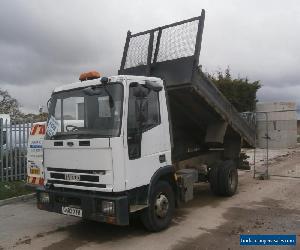 2003 IVECO-FORD CARGO TECTOR TIPPER LORRY TRUCK INSULATED DOUBLE DROPSIDE BODY