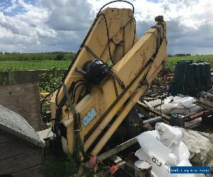 Truck mount 28 ton meter crane with winch HIAB Volvo Scania DAF EXPORT