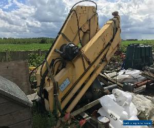 Truck mount 28 ton meter crane with winch HIAB Volvo Scania DAF EXPORT