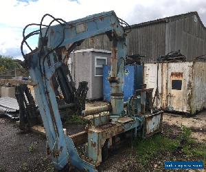 Truck mount 28 ton meter crane with winch HIAB Volvo Scania DAF EXPORT