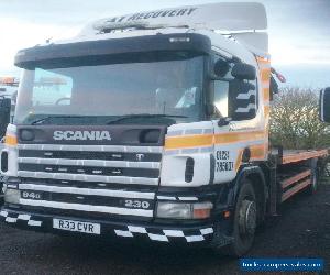 SCANIA  ACCIDENT UNIT SLIDE TILT RECOVERY TRUCK NO SPEC 2002 (52 plate)