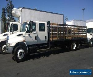 2013 International 4300 Crew Cab 24ft Stakebed Truck Only 30k miles 26,000# GVWR under CDL