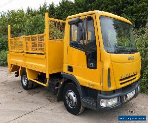 IVECO CARGO TIPPER CAGE TIPPER TAIL LIFT 7.5TON TREE SURGEON RUBBISH REFUSE 