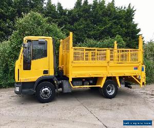 IVECO CARGO TIPPER CAGE TIPPER TAIL LIFT 7.5TON TREE SURGEON RUBBISH REFUSE 