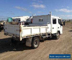 2006 MITSUBISHI CANTER FUSO FE84 DUAL CAB TIPPER TRUCK