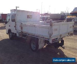 2006 MITSUBISHI CANTER FUSO FE84 DUAL CAB TIPPER TRUCK