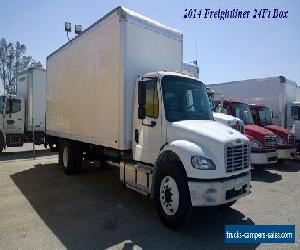 2014  Freightliner M2 24ft Box Truck with fold under liftgate 26k GVWR cummins diesel