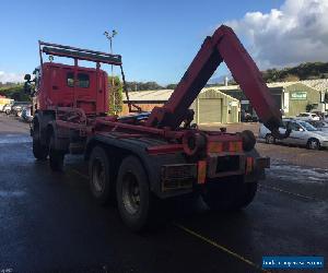 2008 58 Scania 8x4 VDL Hooklift with sheet low360klms warranted 340hp 32ton
