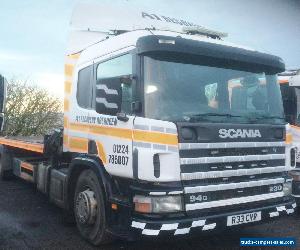 SCANIA  ACCIDENT UNIT SLIDE TILT RECOVERY TRUCK NO SPEC 2002 (52 plate)