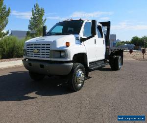 2006 Chevrolet C4500 2006 Chevrolet 4500 Kodiak Crew Cab Flatbed 4x4