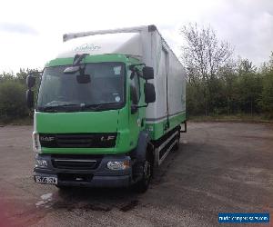 daf lf55.220 box van 15ton gross box van 2009 year 