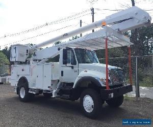 2005 International 7300 4X4 ALTEC 60 FT BUCKET 4WD DT466 DIESEL