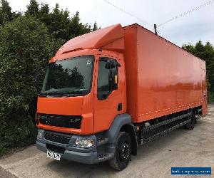 DAF LF55.180 GRP BOX  29FT NO VAT EXPORT 6 SPEED MANUAL 13 TON !! SELF STORAGE  for Sale