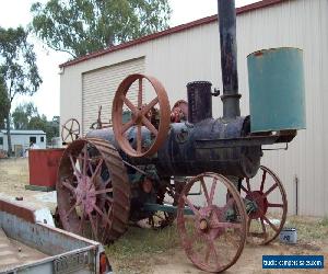 Vintage Buffalo Pitts Steam Traction Engine