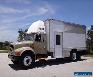 2001 International 4700 Low Profile 16ft Custom Box Truck