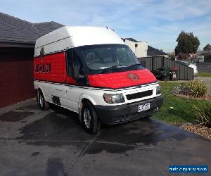 2001 ford transit refrigerated van lwb high roof diesel food delivery vehicle