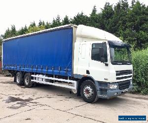 2006 DAF CF75.310 CURTAINSIDER 31.6 FT BODY SLEEPER CAB MANUAL G-BOX 26 TON 85