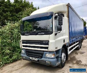 2006 DAF CF75.310 CURTAINSIDER 31.6 FT BODY SLEEPER CAB MANUAL G-BOX 26 TON 85