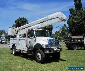 2004 International 7300 4X4 ALTEC 60 FT BUCKET 4WD DT466 DIESEL for Sale