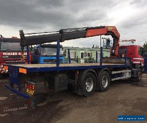 SCANIAP94-260 WITH PALFINGER 32TON CRANE