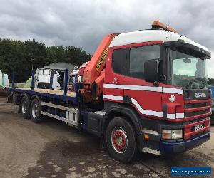 SCANIAP94-260 WITH PALFINGER 32TON CRANE