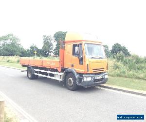 Iveco Euro Cargo ML180E24 18 Ton Scaffolding lorry. Test runs out end of June 