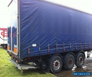 SALE or HIRE Dennison 13.6 Curtainsider Trailer Tail Lift Daf Volvo Scania MAN