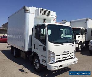 2015 Isuzu NPR HD 14ft Refrigerated Truck Only 50k mi Thermoking V520 with electric standby