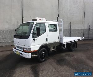 2004 MITSUBISHI CANTER FE649 DUAL CAB TRAY TRUCK