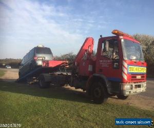 Ford Iveco Recovery Truck, Tilt and Slide, Spec Lift And HIAB 14tonne grose